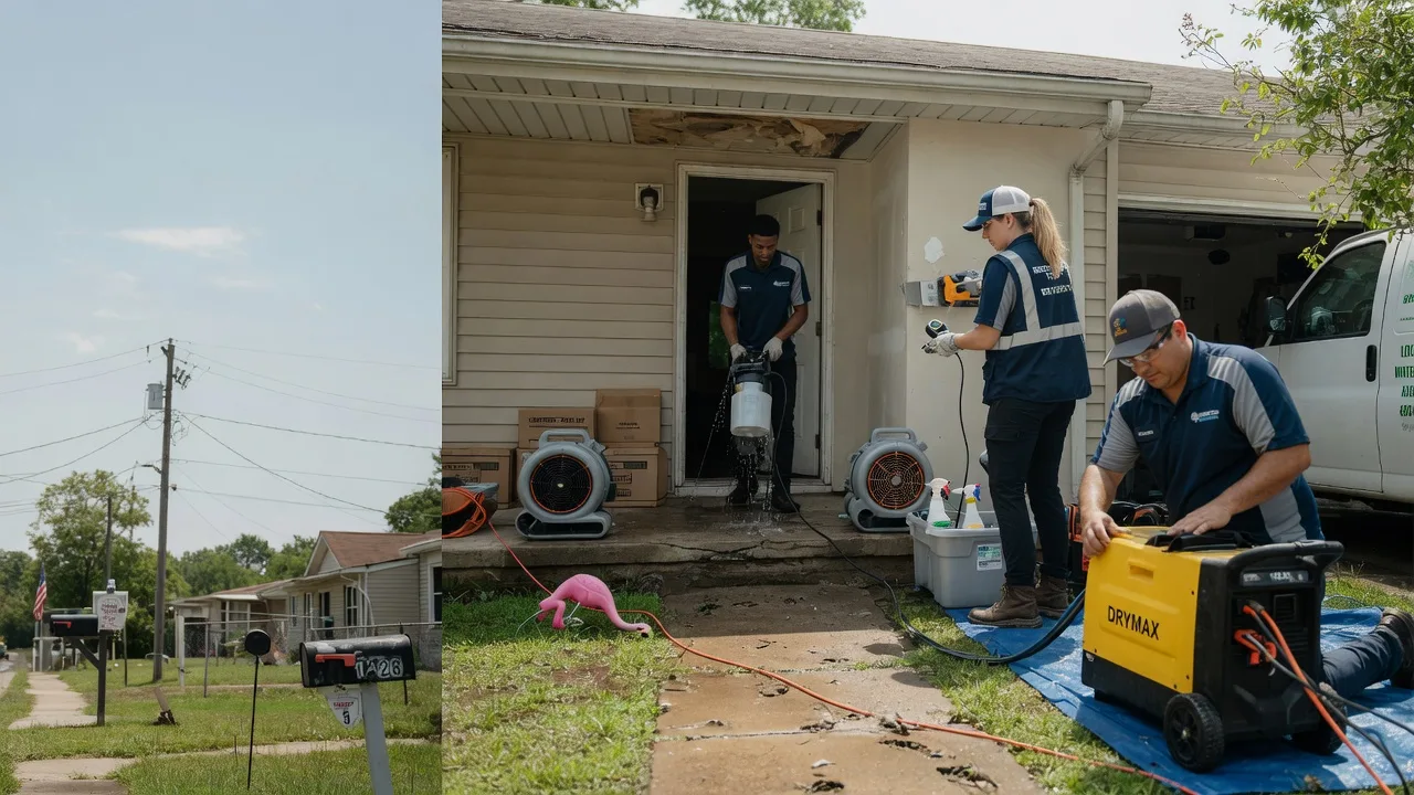 Storm Damage Water Removal in Wetumka, OK near me